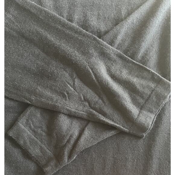 Neiman Marcus 33 Gauge 100% Cashmere Mens Sweater Sz L black crewneck Pullover - Picture 6 of 6